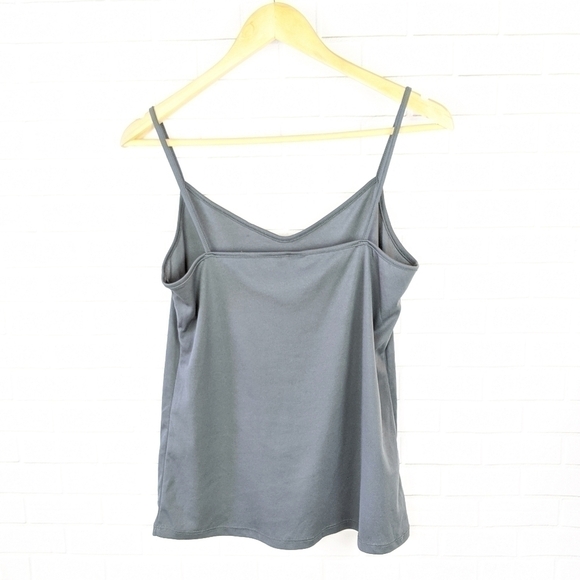 Gray Strappy Camisole Women's Medium - Picture 2 of 3